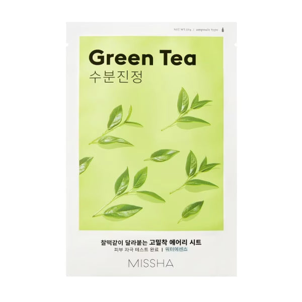 Missha – Airy Fit Sheet Mask – Green Tea