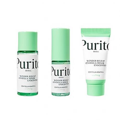 PURITO SEOUL - Wonder Releaf Centella Mini Kit Unscented