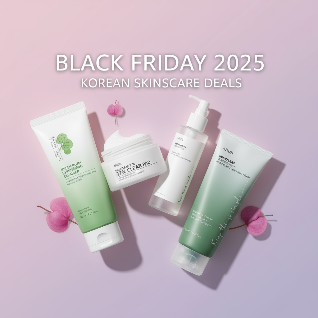 Black Friday 2025 Skincare Guide: Authentic Korean Beauty Deals You’ll Love