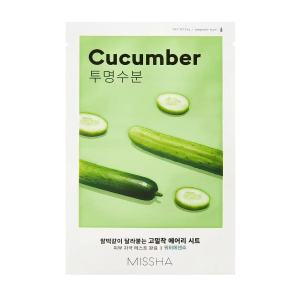 Missha – Airy Fit Sheet Mask – Cucumber