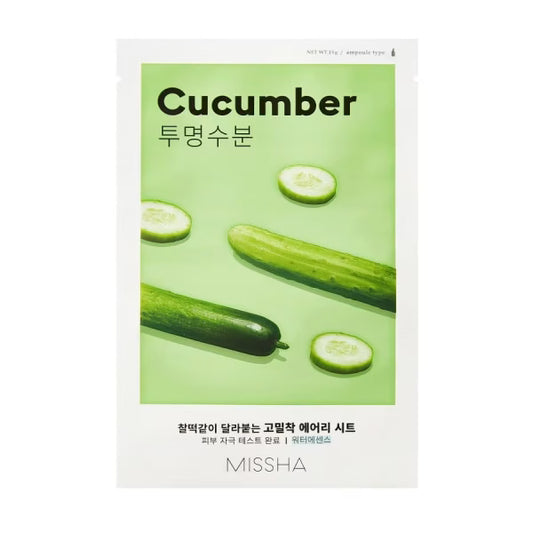 Missha – Airy Fit Sheet Mask – Cucumber