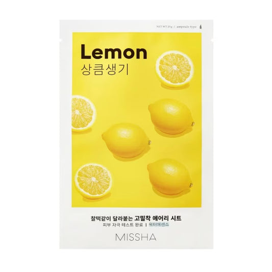 Missha – Airy Fit Sheet Mask – Lemon