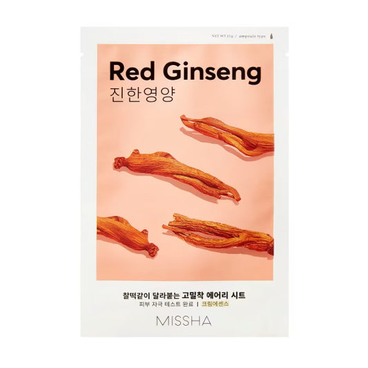 Missha – Airy Fit Sheet Mask – Red Ginseng