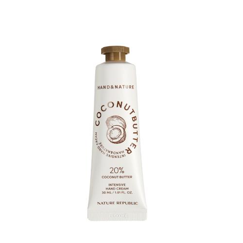 Nature Republic - Hand & Nature Coconut Butter Intensive Hand Cream 30ml