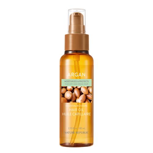 Nature Republic - Argan Essential Moisture Hair Oil 80ml