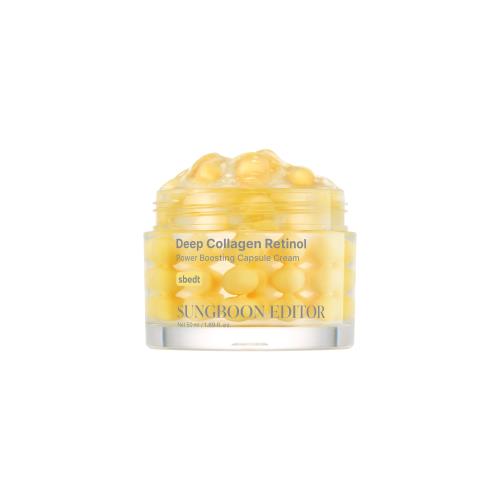 SUNGBOON EDITOR - Deep Collagen Retinol Power Boosting Capsule Cream 50ml