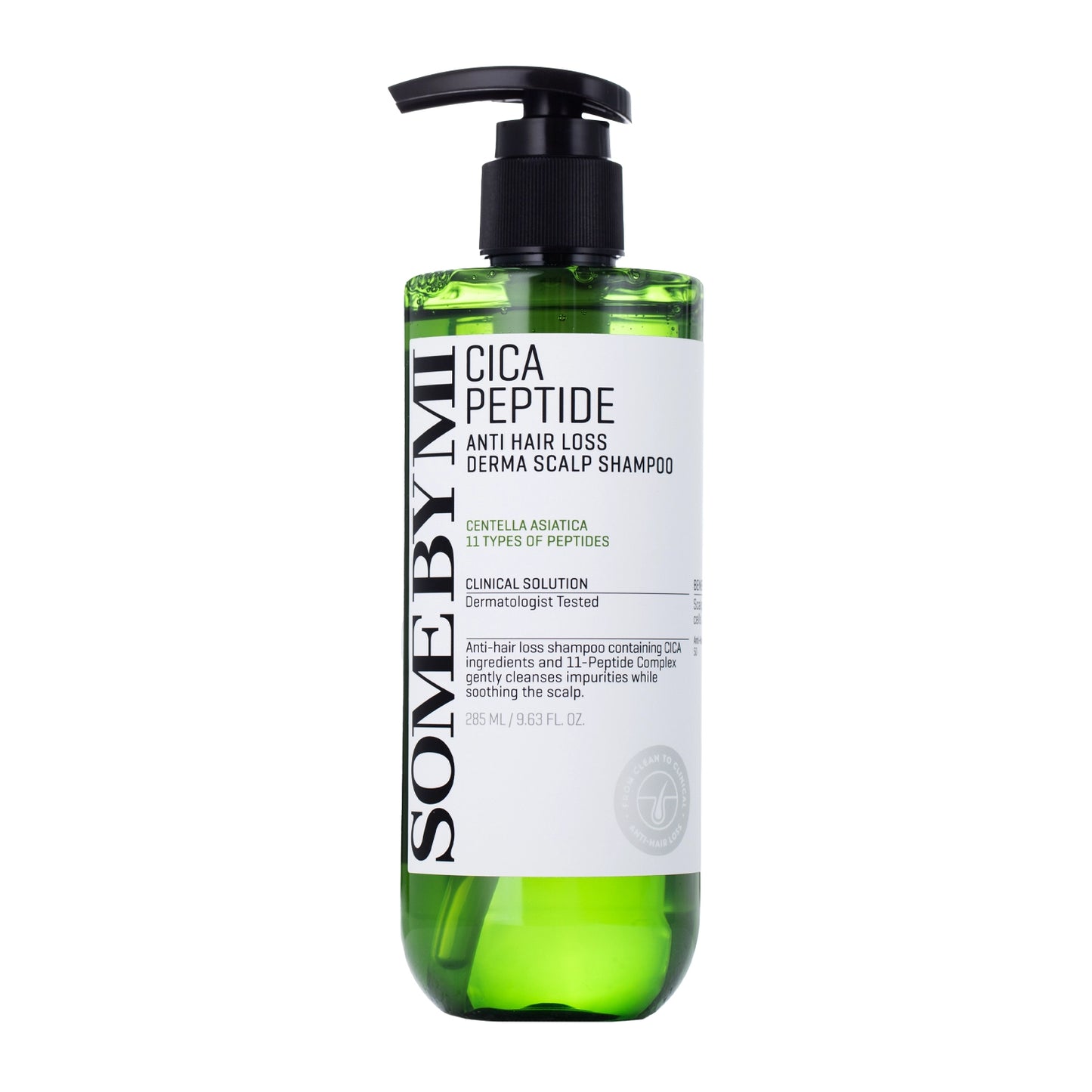 Some By Mi - Cica Peptide Anti Hair Loss Derma Scalp Shampoo 285ml