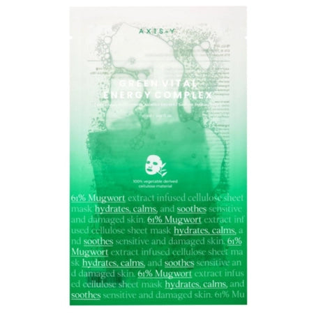 AXIS-Y -  Mugwort Green Vital Energy Complex Sheet Mask 27ml