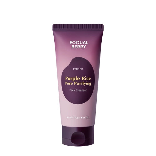 EQQUALBERRY - Purple Rice Pore Purifying Pack Cleanser - 130g